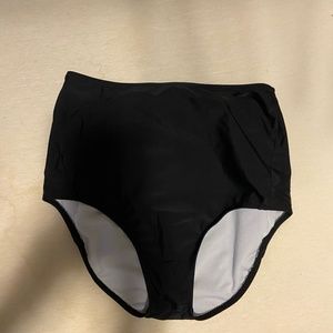 Geek lighting high rise swim bottoms